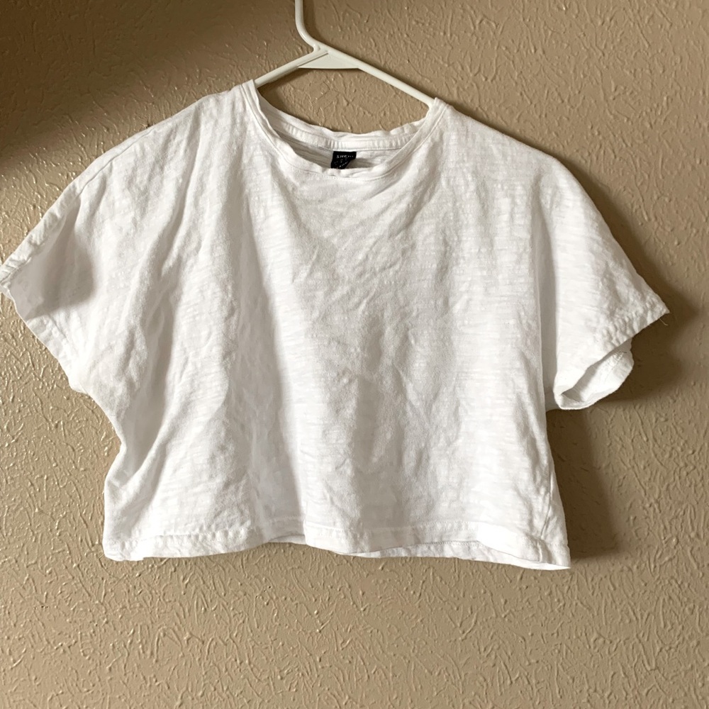 Basic white tee